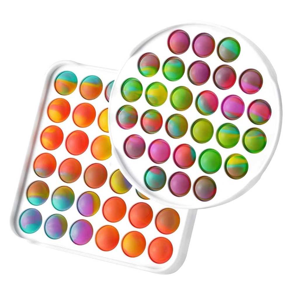 New 2-Pack Push Pop It Fidget Sensory Toys​
